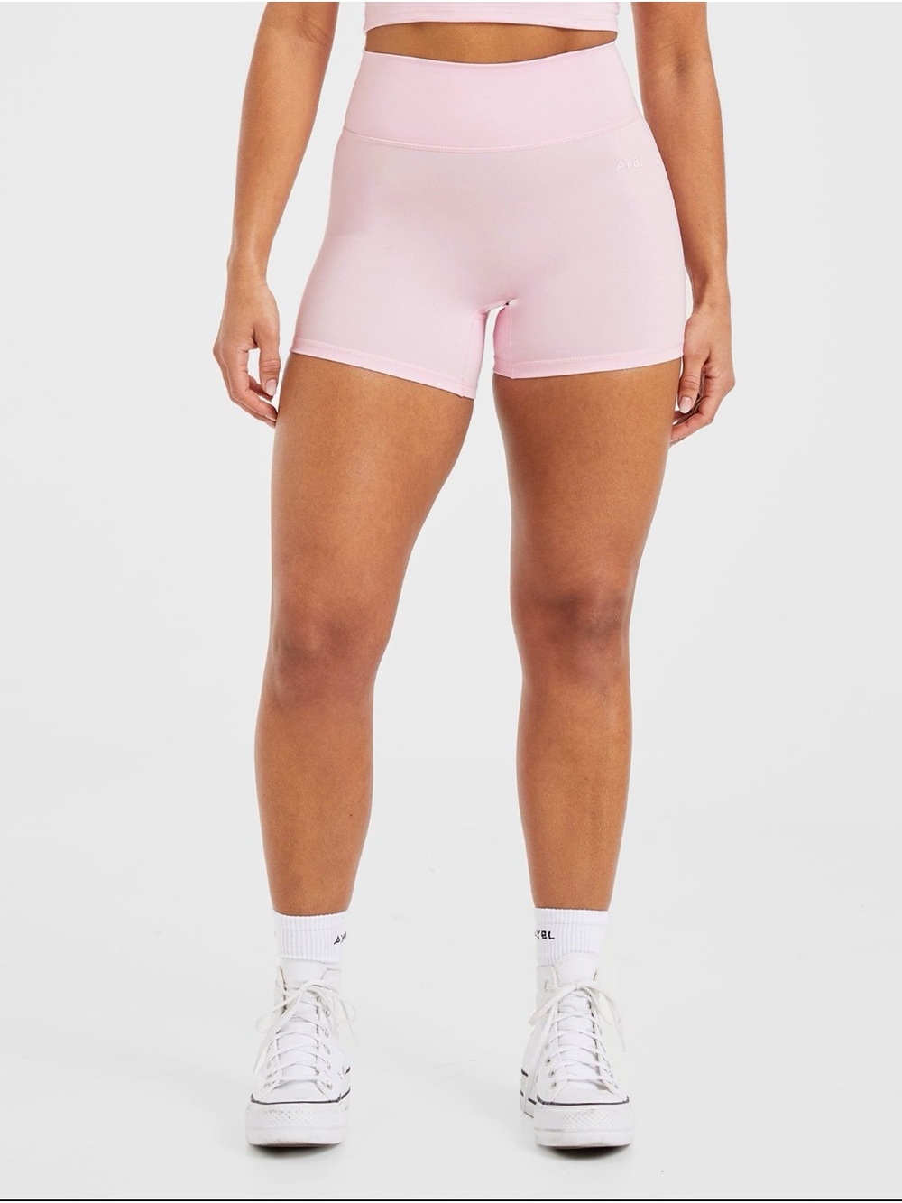 ABYL High-Rise Pink Women’s Smooth Compression Shorts